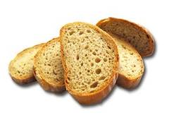 Cate E-uri contine o felie de paine?