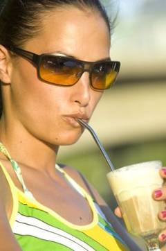 Atentie la frappe-uri. Pot contine la fel de multe calorii ca si o friptura!