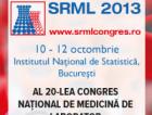 Congresul SRML 2013 va avea loc in perioada 10-12 octombrie 2013