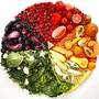 Bolile, prevenite de legumele si fructele in culorile curcubeului